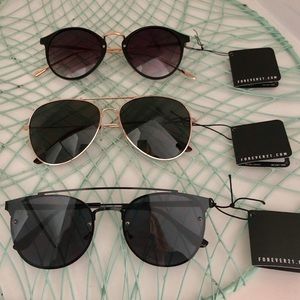 Set of 3 Pairs of Sunglasses (Brand New)